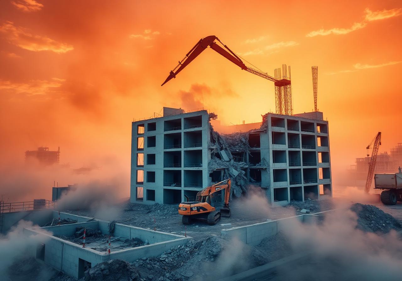 Demolări clădiri și structuri Brașov