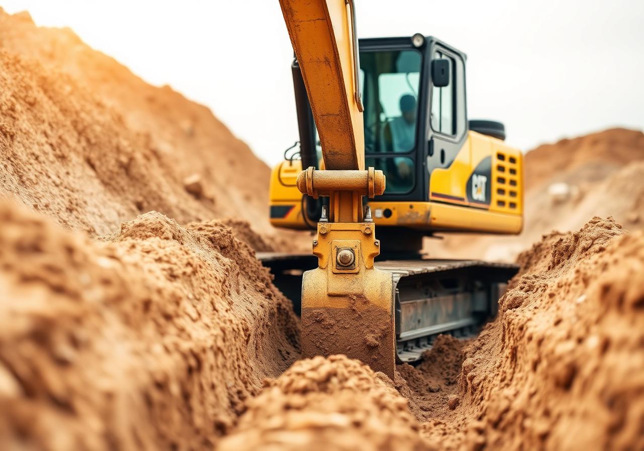 Excavări și săpături mecanice Brașov